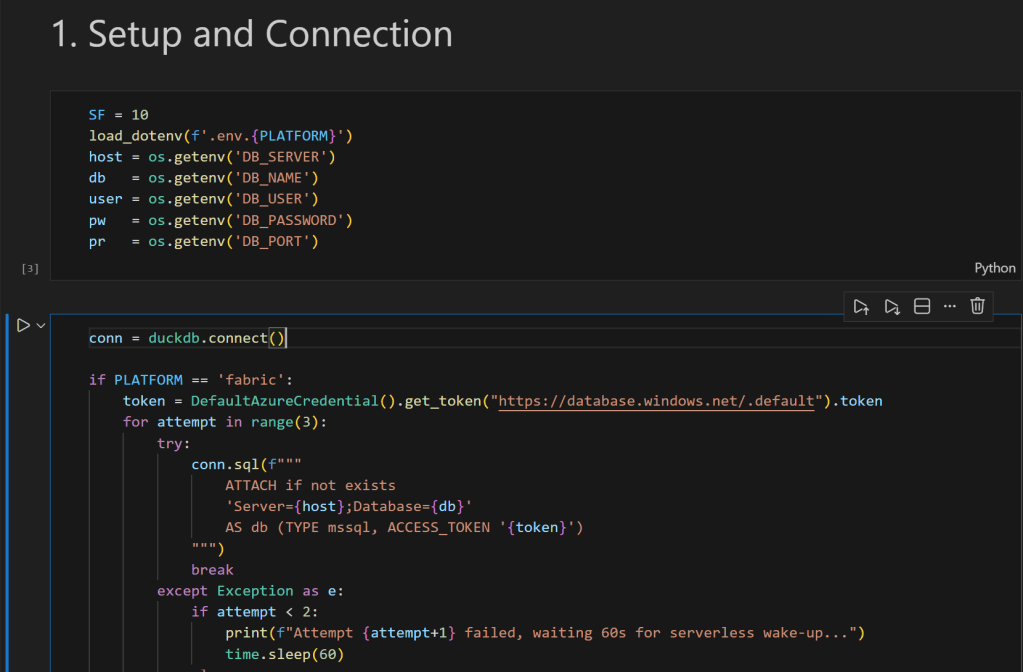 Writing to SQL Server using DuckDB – Small Data And self service